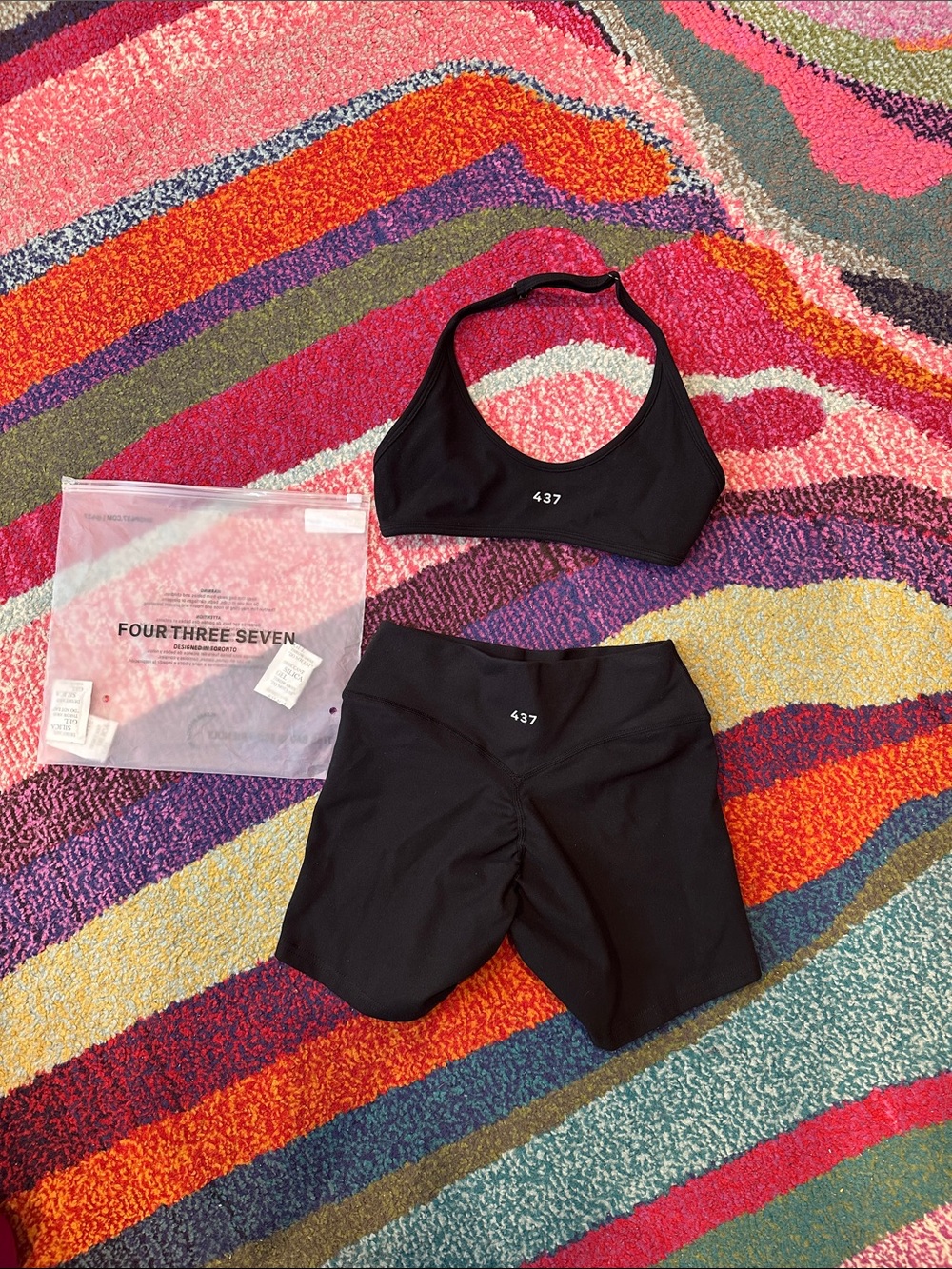 437 Bare Bra & Micro Shorts